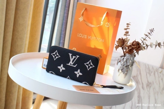 Aaa replica bags LOUIS WALLET VUITTON ZIPPY 0711